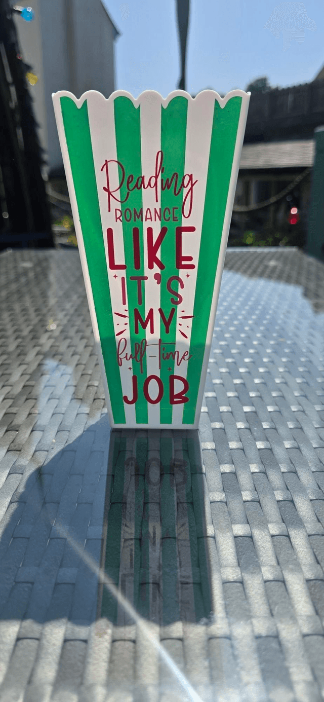 Sassy Popcorn Tubs – Customisable Quote + Colour