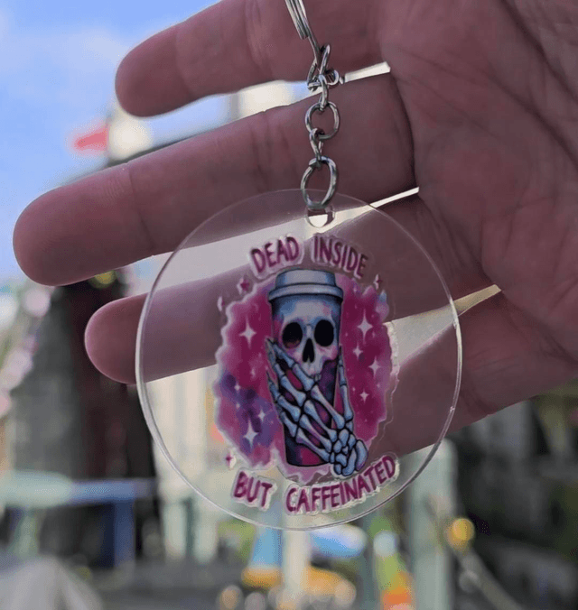 Dead Inside, Caffeinated Keyring
