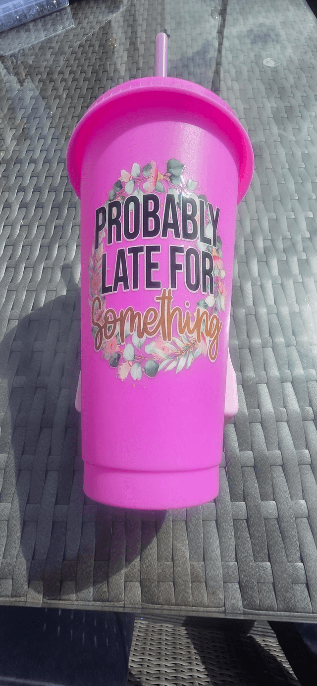 Probably Late Cold Cup - Limited Edition (Bubblegum Pink)
