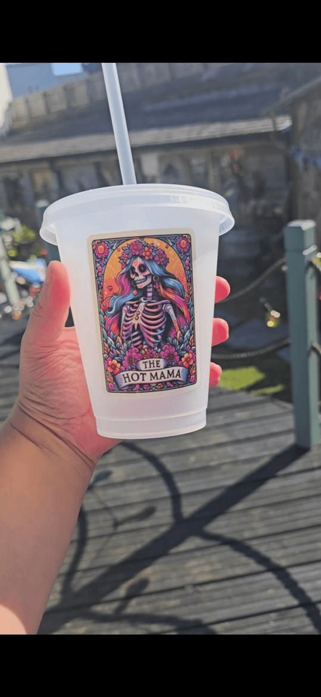 Halloween Skeleton Cold Cup - 16oz