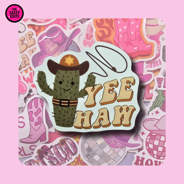 Western Mystery Sticker Bundle - 5, 10, or 15 Pack