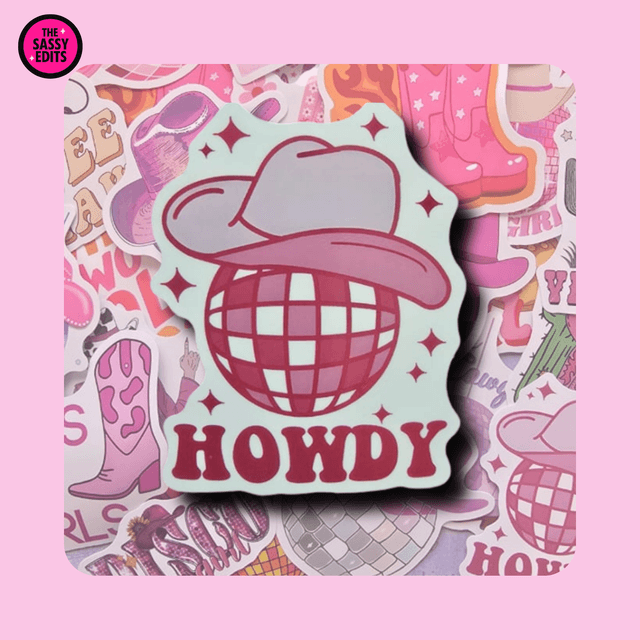 Western Mystery Sticker Bundle - 5, 10, or 15 Pack