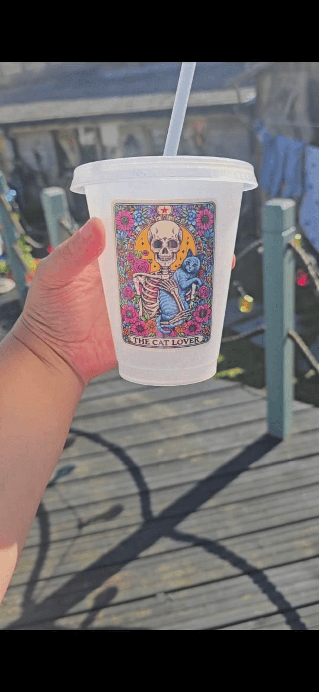 Halloween Skeleton Cold Cup - 16oz