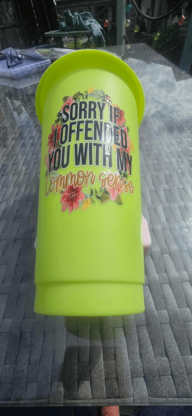 Common Sense Cold Cup -Limited Edition (Green)