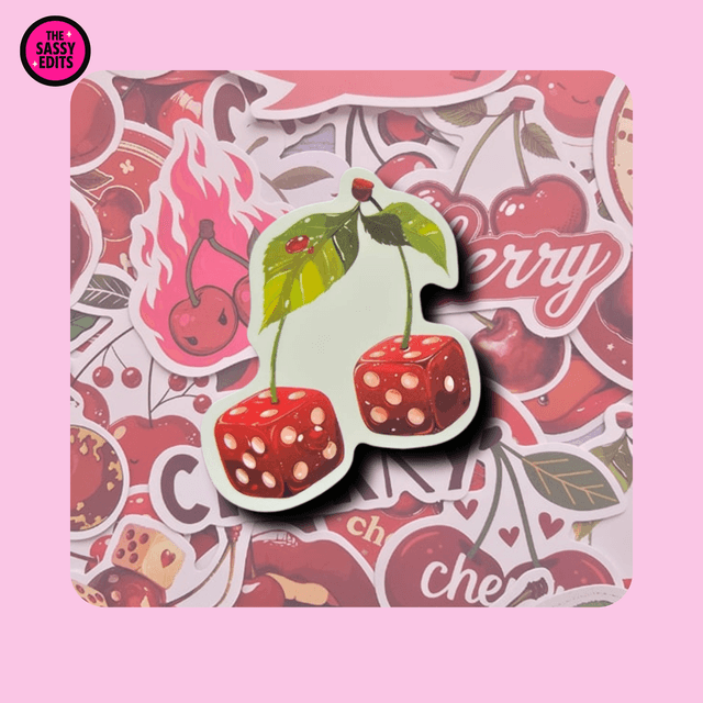 Cherry Mystery Sticker Bundle – 10 Pack 