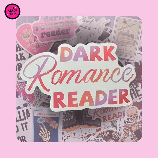 Dark Romance Mystery Sticker Bundle – 5 Pack