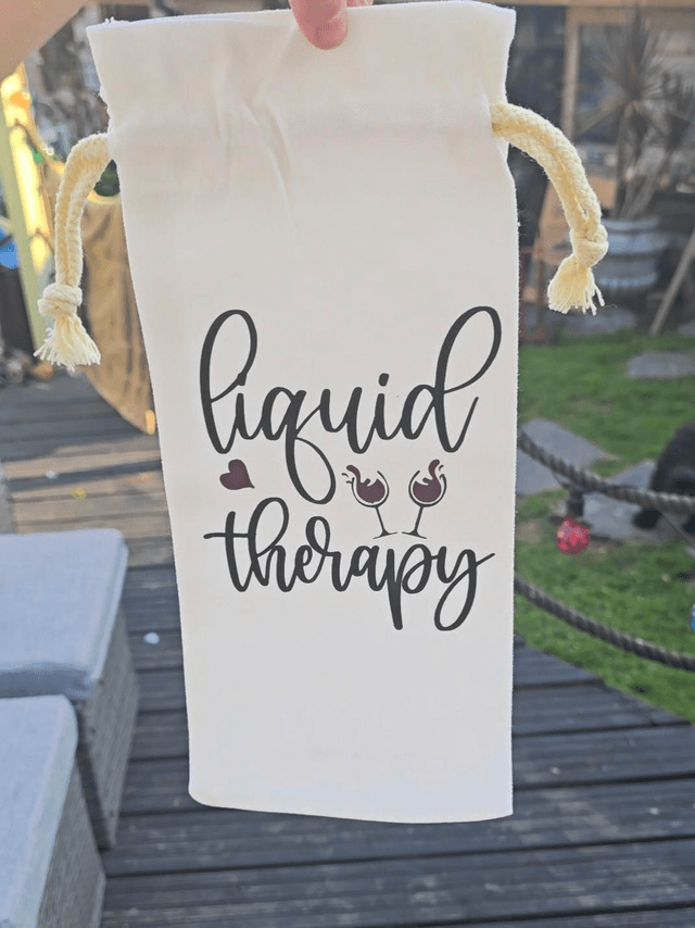 Liquid Therapy Wine Bottle Bag