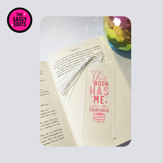 This Book Has Me in a Chokehold - Rounded top