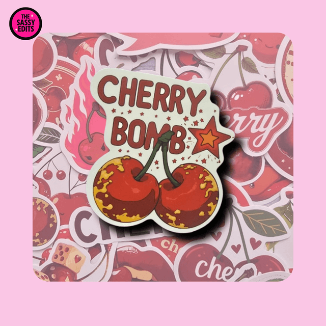 Cherry Mystery Sticker Bundle – 10 Pack 