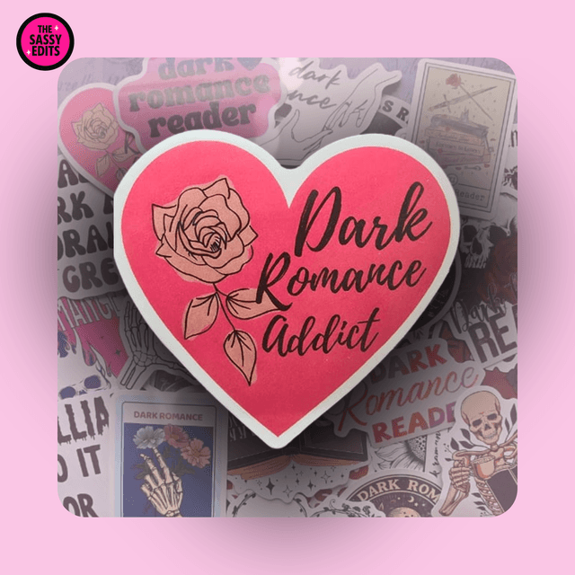 Dark Romance Mystery Sticker Bundle – 5 Pack