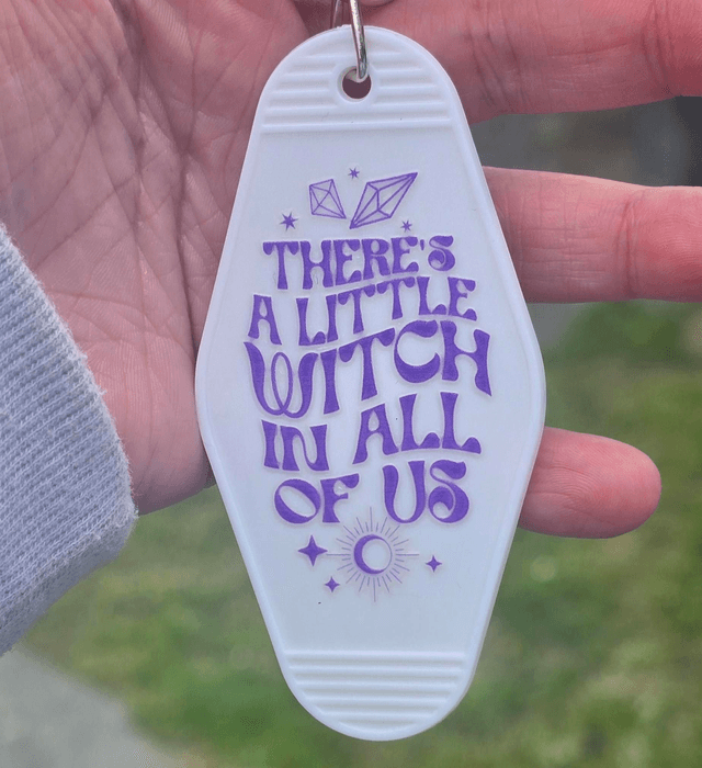 Little Witch Energy Motel Keyring