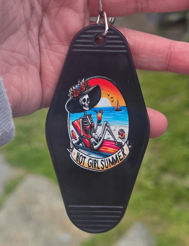 Dead But Still Hot Keyring