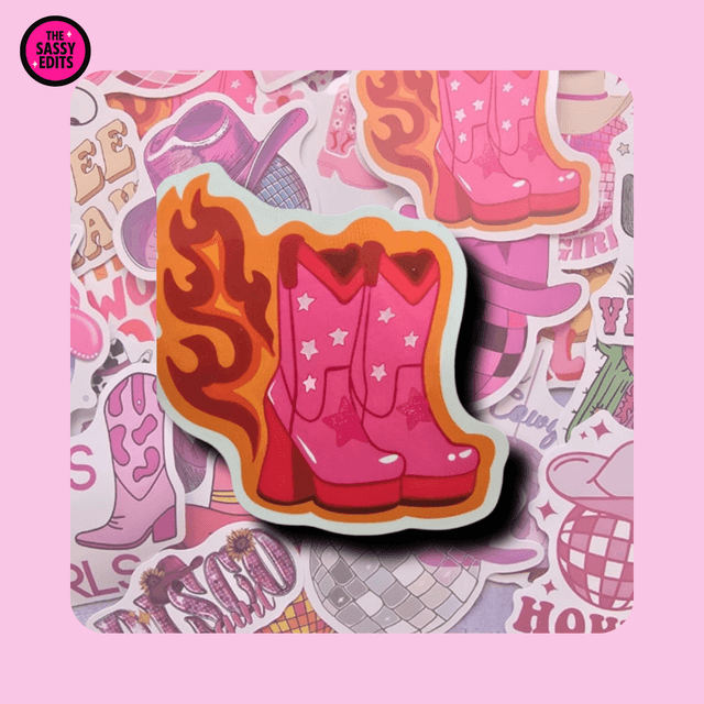 Western Mystery Sticker Bundle - 5, 10, or 15 Pack
