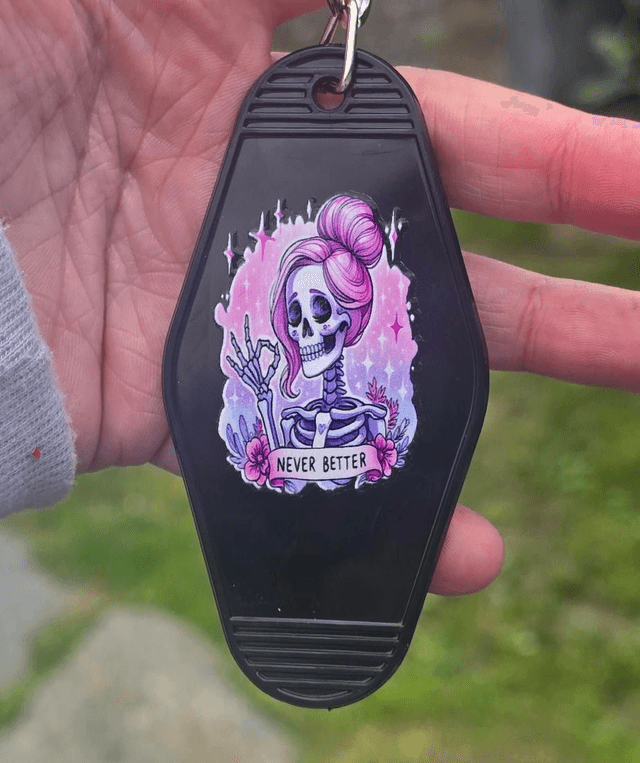 Never Better Keyring