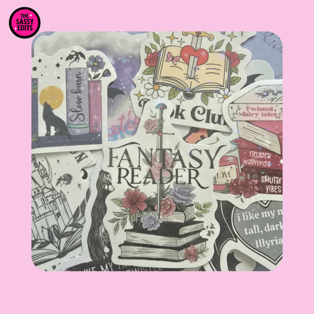 Romantasy Mystery Sticker Bundle – 5 Pack