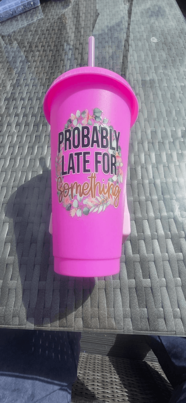 Probably Late Cold Cup - Limited Edition (Bubblegum Pink)
