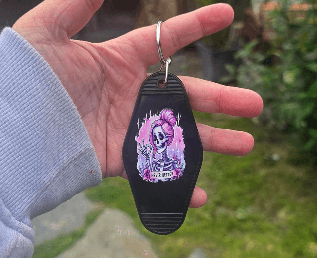 Never Better Keyring